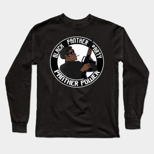 Black Panther Party Panther Power Long Sleeve T-Shirt